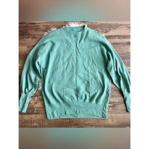 Abercrombie & Fitch Soft A&F Collection Green Crewneck Sweatshirt Small